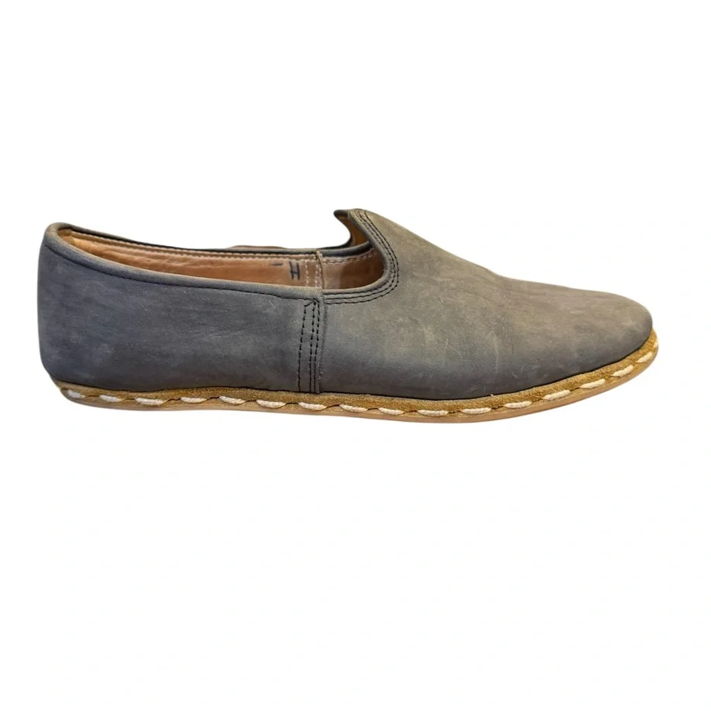 Sabah Slate Blue Women’s Slip-On Shoes Sz 39
